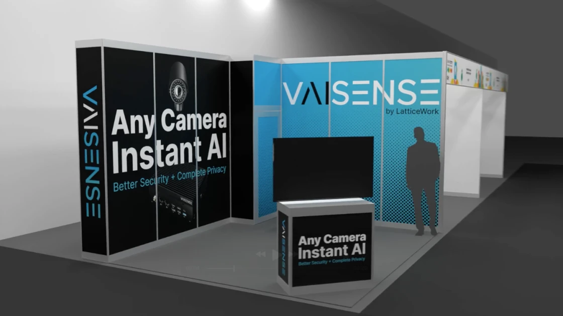 Smart City Barcelona Booth Render VAISense